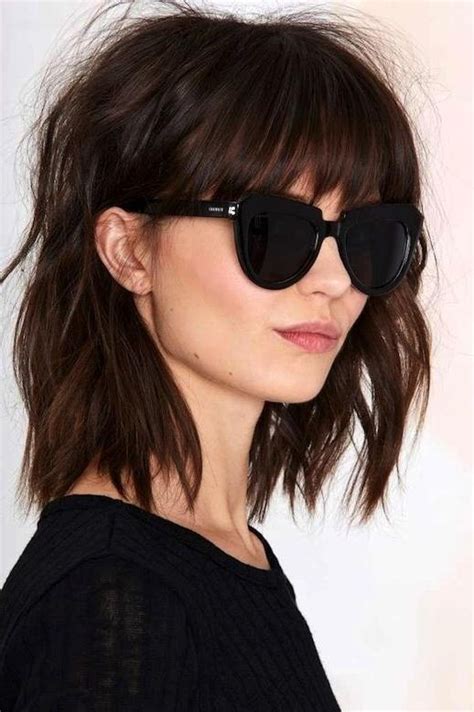 15 Best Ideas Long Bob Hairstyles With Fringe