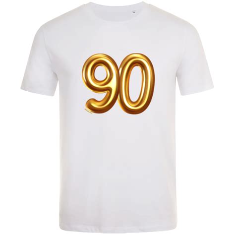 90th Birthday Balloon T Shirt Celebrate In Style • Bit Rude