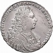 RUSSIA Pietro II (1727-1730) Rublo 1728 - Dav. ... - Nomisma Aste ...