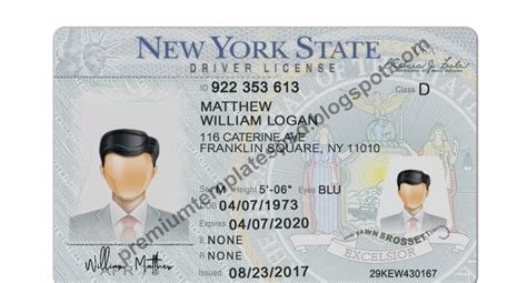 Pin By Psdlegit On New York Drivers License Psd Template Drivers