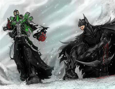 Batman Vs Bane By Partin Arts On Deviantart