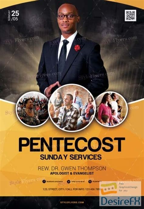 Download Pentecost Church V5 2018 Psd Flyer Template