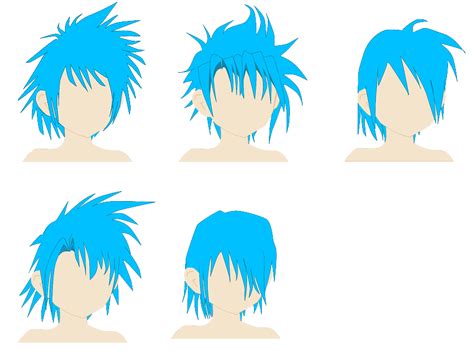 Shonen Hairstyle Reference By Spellcaster723 On Deviantart