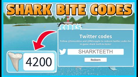All Working Sharkbite Codes Working Aug 2020 Roblox Youtube