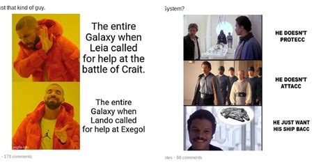 Star Wars 10 Memes That Perfectly Sum Up Lando Calrissian As A Character