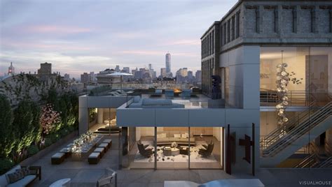 Housed In A Historic Building This Three Story Penthouse Is A New York
