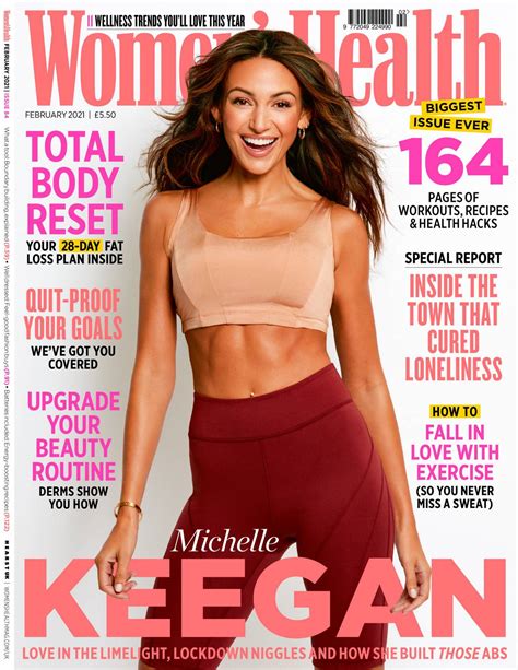 Michelle Keegan Womens Health Magazine Uk Feb 2021 Gotceleb