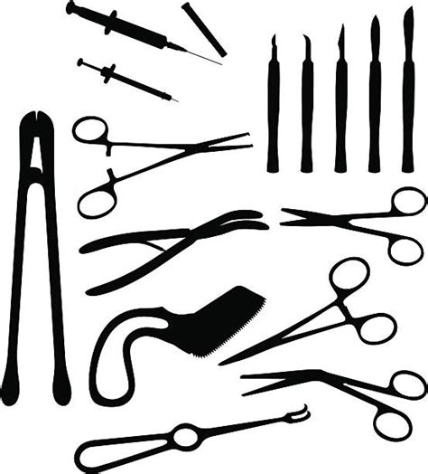 Royalty Free Surgical Instruments Clip Art Vector Images