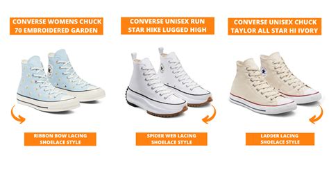 How To Lace Converse Step By Step Guide Ng