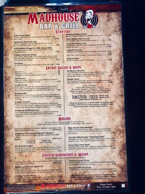 See more of twin city foods, lake odessa division on facebook. Menu of Madhouse Bar & Grill in Madison Heights, MI 48071