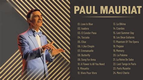 Paul Mauriat Greatest Hits Las Mejores Canciones De Paul Mauriat 2021