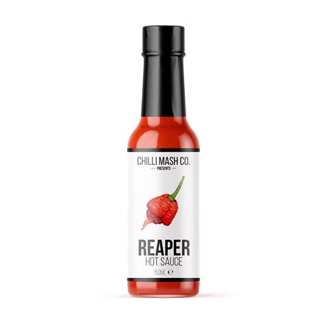 Carolina Reaper Hot Chilli Sauce 150ml Chilli Mash Company Worlds Hottest Chilli Mind