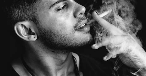 Man Smoking Cigarette · Free Stock Photo