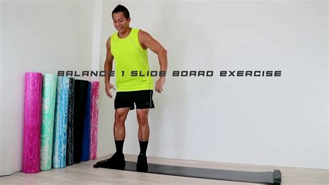Balance 1 Slide Board Unboxing Maintenance And Exercise Hq Youtube