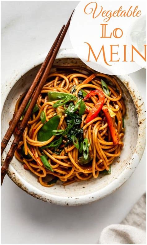 Anything from thai red curry noodles to singapore noodles, they always take under 30 minutes to make and are filling and delicious. Vegetable Lo Mein: in 2020 | Vegetable lo mein, Healthy ...