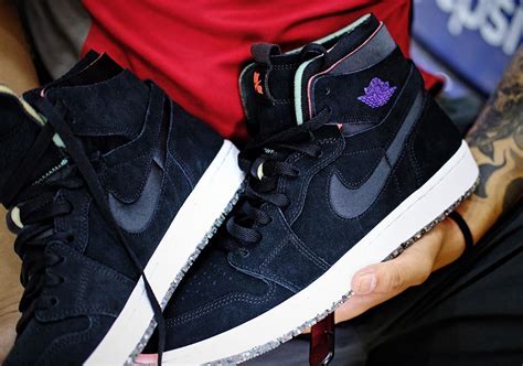 Restock Air Jordan 1 High Zoom Black Purple — Sneaker Shouts