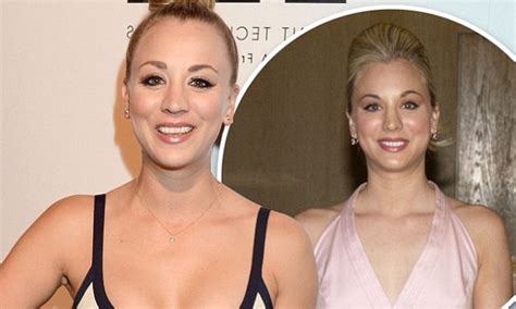 Kaley Cuoco Before And After Boob Job Job Retro