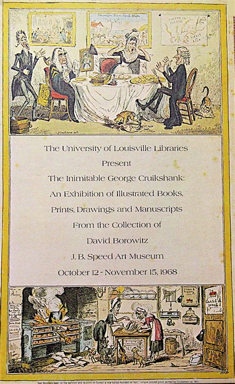 The Inimitable George Cruikshank An Exhibition Of Illustrated Books