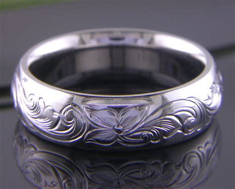 Custom Jewelry Process Hand Engraving