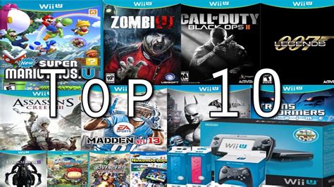 Top 10 Wii U Games In The Launch Window Youtube
