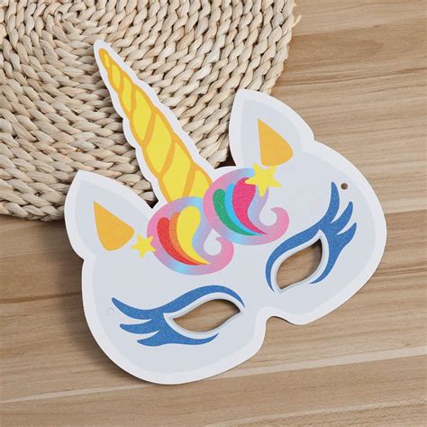 Unicorn Paper Mask Think Unicorn