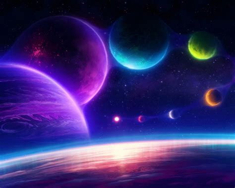 1280x1024 Colorful Planets Chill Scifi Pink 4k 1280x1024 Resolution Hd