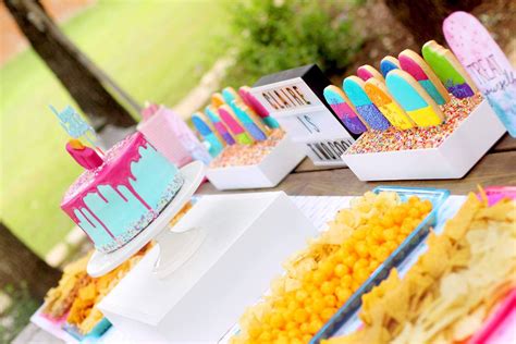 Popsicles Birthday Party Ideas Photo 1 Of 24 Catch My Party