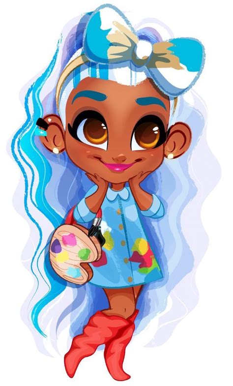 Pin By Manu On Fofuxos Girl And Boy Blue Cartoon Character Cute