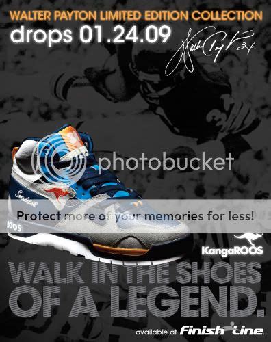 Walter Payton Kangaroos Shoes Line Pictures Images And Photos Photobucket