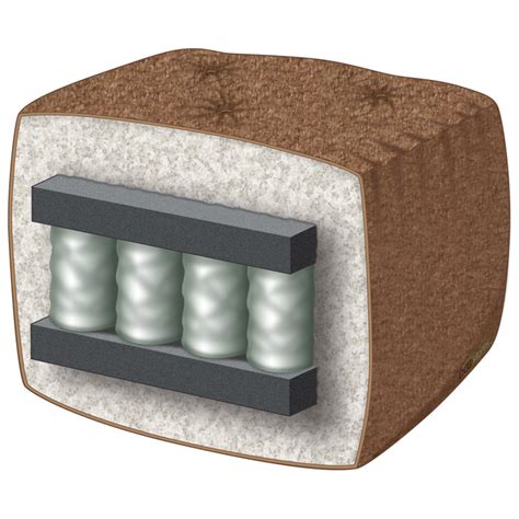 Serta chestnut duct cotton full futon mattress. Royal Pocket Coil 10'' Full Futon Mattress with Designer ...