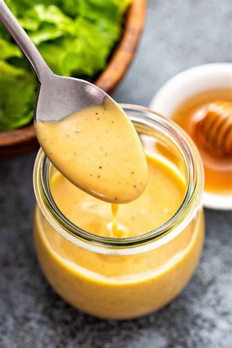 Vinagretas Para Darle Sabor A Tus Ensaladas Homemade Honey Mustard Honey Mustard Recipes