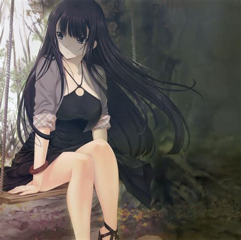 Anime Girl Long Hair Black Wallpapers Wallpaper Cave The Best Porn Website