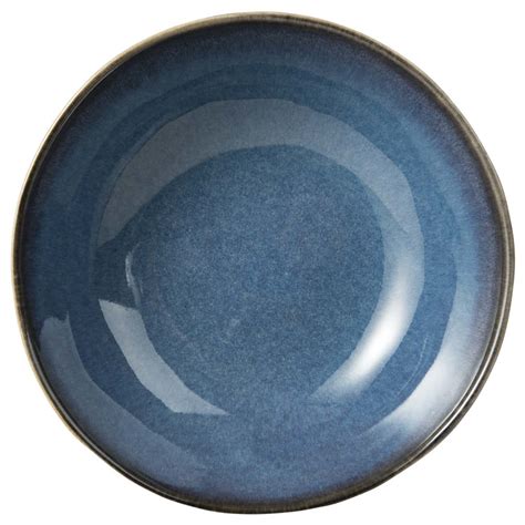 Blue Stoneware Soup Bowl Tokyo Maisons Du Monde