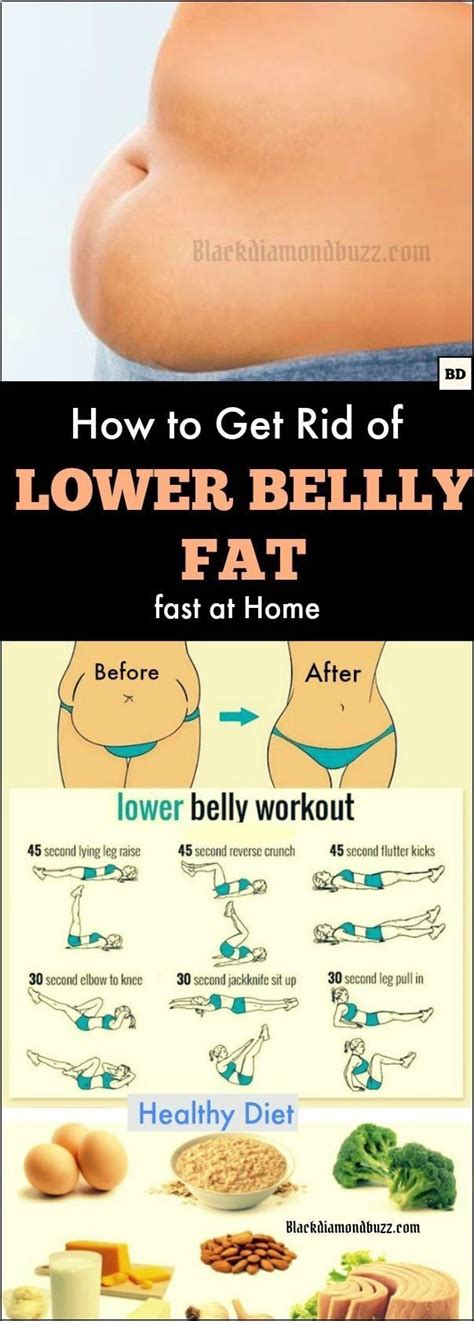 How To Get Rid Of Lower Belly Pooch Fast Without Exercise D Laurence
