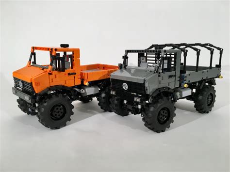 Lego Technic Mercedes Benz Unimogs The Lego Car Blog