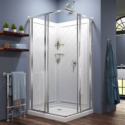 36 Corner Shower Kit With Walls F