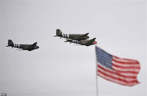 30 Dakotas Fly From Raf Duxford For 75th D Day Anniversary Express Digest