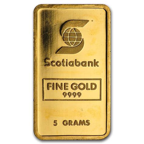 Contains 1 kilo or over 32 troy ounces of.9999 percent fine gold. 5 gram Gold Bar - Johnson Matthey (Scotiabank) - Bullion Mart
