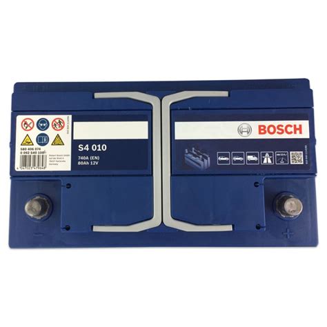 Bosch Starterbatterie S4 010 580 406 074 12v 80ah 740aen