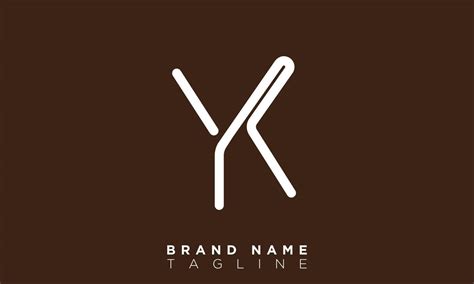 Yk Alfabeto Letras Iniciales Monograma Logo Ky Y Y K 8208067 Vector En Vecteezy