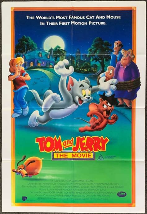 All About Movies Tom And Jerry The Movie Poster Original One Sheet