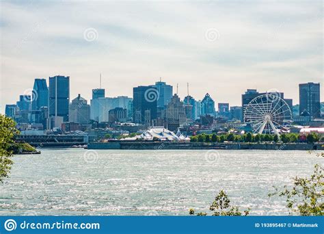 Montreal Skyline City Background Travel Tourist Summer Vacation