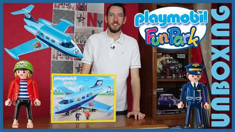 Playmobil Avion Funpark Avec Rico Ref 9366 De 2019 Unboxing En Francais