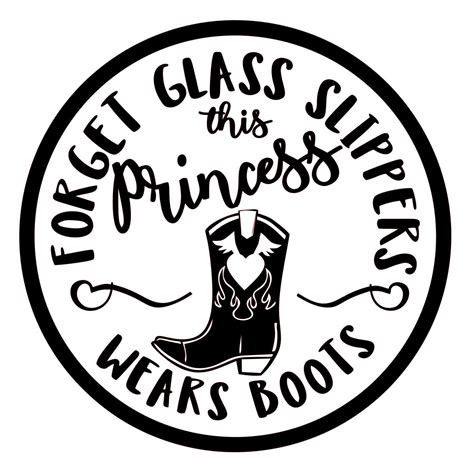 Forget Glass Slippers Svg Svg Cut Files For Cricut Silhouette Png Eps