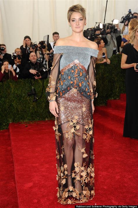 Shailene Woodley Makes Bold Choice With Rodarte Gown At 2014 Met Gala