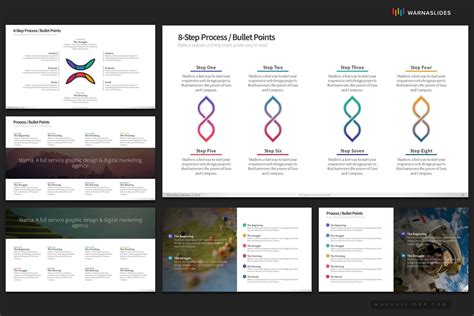 8 Bullet Points Powerpoint Template Powerpoint Slide Master Templates