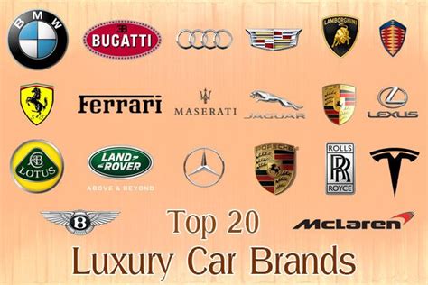 Expensive Car Brands And Logos 100 Expensive Car