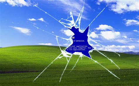 Download Broken Microsoft Windows Xp Bliss Wallpaper Know Your Meme
