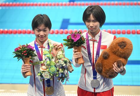 Team China Bag All Diving Golds At Asian Games Cgtn