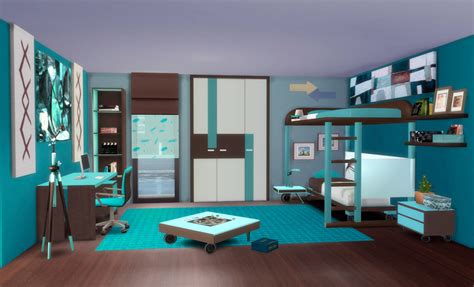 Sims 4 Ccs The Best Bedroom For Kids By Pqsims4